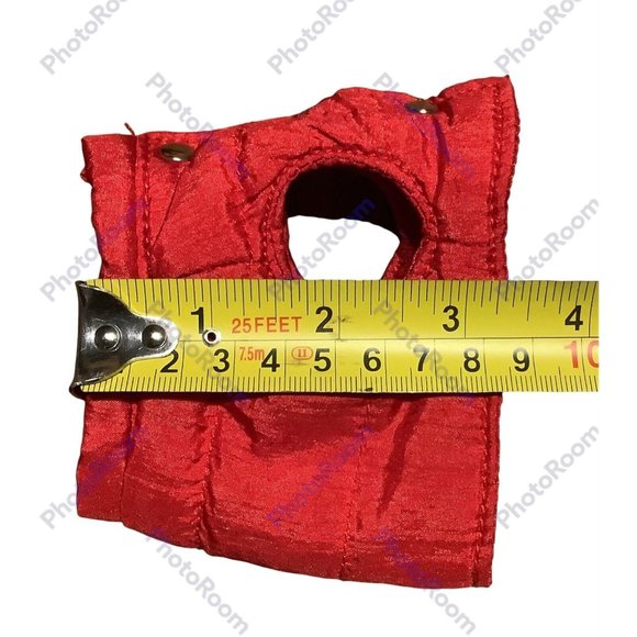 Replacement Red Target Puffer Vest for Bullseye Toy Mascot - Picture 5 of 6